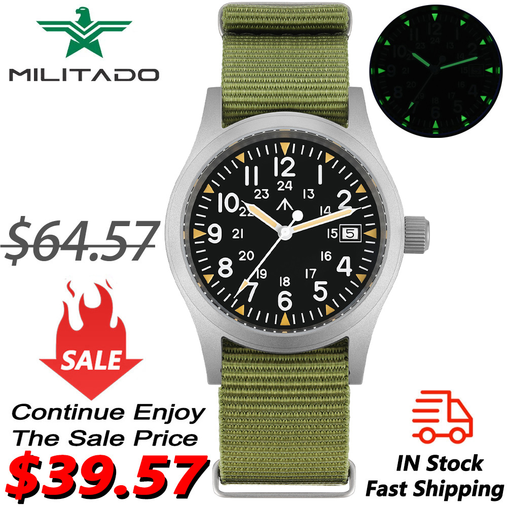 Plastic Dome Clear - Militado ML05 Military Watch Ronda 515