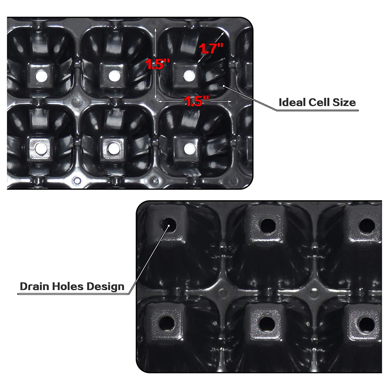 B84B-10 Pack Seed Starter Tray - Propagation Tray 72 评论和价格