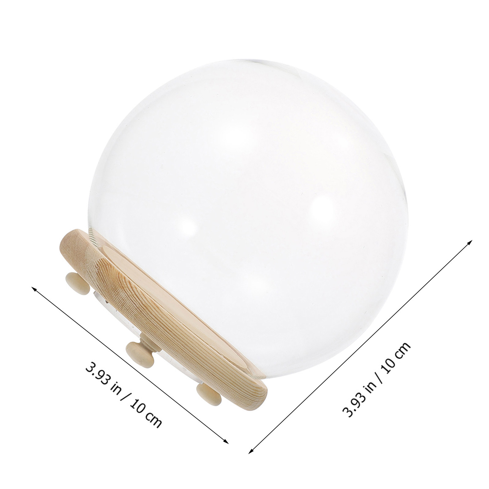 Clear Glass Dome Display Cover - Plastic Dome Clear 评论和价格