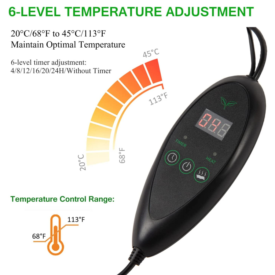 3 Sizes Upgrade Seedling Heat  - Heat Mat Seedling 评论和价格